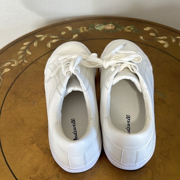 Madewell white leather sneakers - Picture 5 of 6